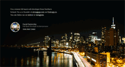 Desktop Screenshot of davidbattersby.com