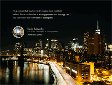 Tablet Screenshot of davidbattersby.com